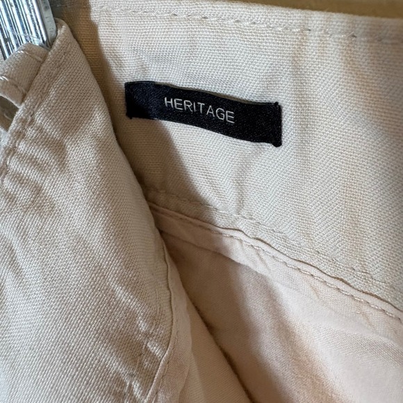 Talbots Heritage Beige Crop Wide Leg‎ Pants Women's Size 6 Casual Comfy - Picture 8 of 9